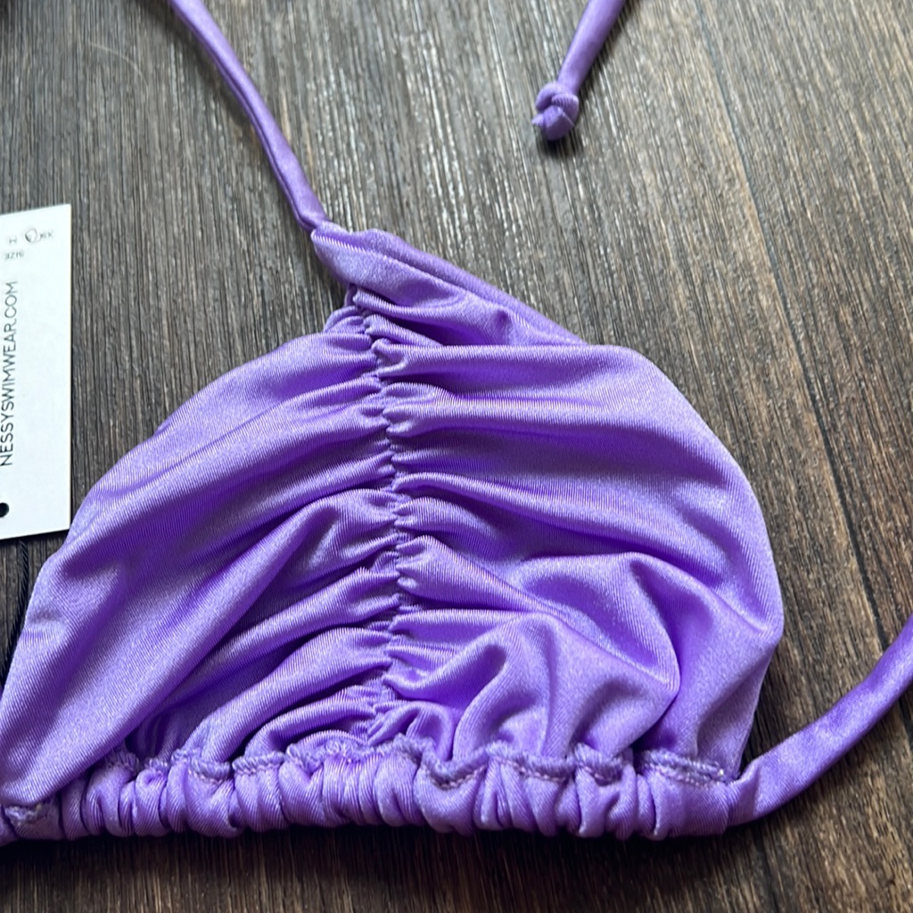 Nessy Swimwear Purple Bikini Top — image 2 of 4